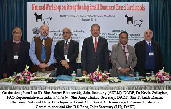 National Workshop on 'Strengthening Small Ruminant Based Livelihoods' - Presentations