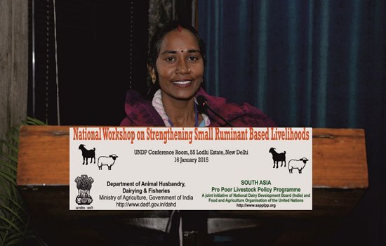 National Workshop on 'Strengthening Small Ruminant Based Livelihoods',  16_January 2015, New Delhi - Eminent Speakers at the Inaugural Session
