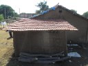 Low cost goat shed at village Ted in Jhirniya block