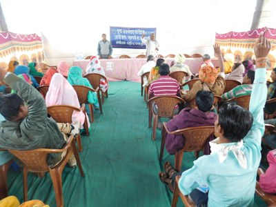 Jan-samvad, a dialogue with chief functionaries at the Animal Husbandry Department, organized by sampark