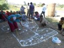 PRA exercise with villagers at Nawapada village