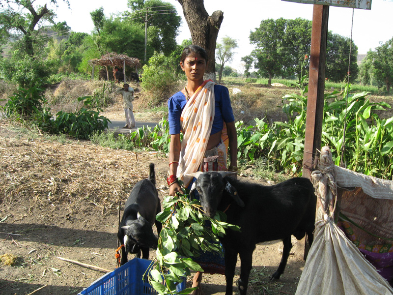 Beemabai  Pandurang from Keli-Rumhanwadi village in Ahmadnagar district of Maharashtra